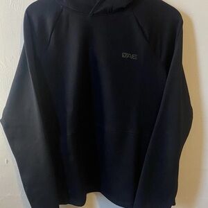 American Eagle AE Performance Hoodie Hidden Zip Pocket Black NWT Men’s M Active